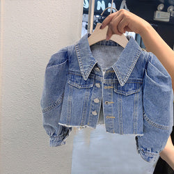 Korean New Girls' Fashion Sweet Denim Clothes